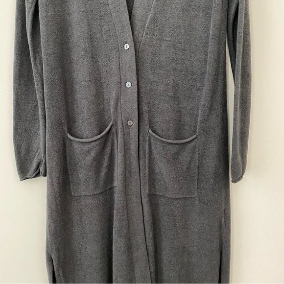 Barefoot Dreams 496 Cozychic Ultra Lite Long Duster Cardigan - Picture 6 of 11